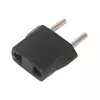 E-Green Adapter Euro utikač - USA utičnica crna