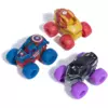 Komplet 3 vozil Marvel Monster Jam Mini Jams - Thor, Black Panther in Iron Man (20149559)