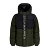 Jack & Jones Junior Zimska jakna JCOSpeed jelka / črna