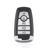 CAR 888 ACCESSORIES Kućište oklop ključa 5 dugmeta za Ford Edge 2018-2020/Ford Explorer 2018-2020/Ford Fusion 2017-2020/ crno-sivo