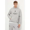 Adidas Muški duks sa kapuljačom bl ft hd, Svetlosivi