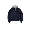 ALPHA INDUSTRIES Prehodna jakna MA-1 D-Tec temno modra
