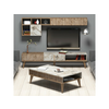 Hanah Home Set namestaja za dnevnu sobu Milano - orah, beli