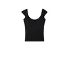 MANGO Top MARGOT črna