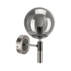 Zidno svetlo ROLLO 1xE14/5W/230V mat hrom/zadimljeno staklo