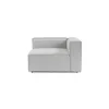 Atelier del Sofa Fotelja Fora 1R Svetlosiva