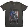The Beatles Flag/Vegas Grey M Majica