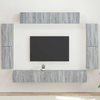 TV ormar 8 pcs Siva Sonoma