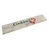 Vidaxl Kuhinjska preproga pralna cooking 60x300 cm žamet