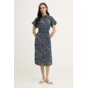 Tommy Hilfiger poletna obleka lanena