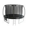 Trampolin LEAN Sport Max trampolin 14ft črn in zelena