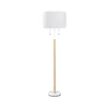 Stojeća lampa FOGO 2xE27/15W/230V bela/bež