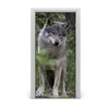 tulup.si Nalepka na vratih Wolf v gozdu 95x205 cm