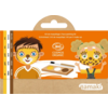 namaki Lion & Giraffe set za barvanje obraza