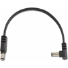 RockBoard Power Supply Cable Black 15 cm angled/straight