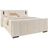 Luca Bessoni Postelja Boxspring Elysia, Bež, 200x220