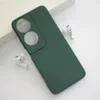 Maska 3D Camera za Honor X7b tamno zelena