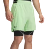 Under Armour Športne kratke hlače Vanish Woven 6in 1373718 Svetlo zelena Regular Fit