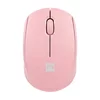 Natec NATEC STORK brezžična miška za domačo rabo, ambidextra, roza, 1600 DPI, USB Type-A, ergonomska oblikovalska zasnova