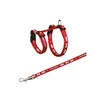 TRIXIE POVODEC Z OPRSNICO, NAJLON, Z MOTIVOM, ZA MINI KUNCE, 8 MM, 120 CM