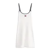 Tommy Jeans Poletna obleka mornarska/bela