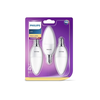 Set od 3 LED sijalice Philips E14/5,5W/230V 2700K