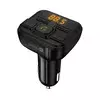 CONNECT IT CCC-8600-BK - FM predajnik za automobil sa handsfree funkcijom, crne boje