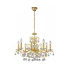Kolarz 3234.88.3.KoT- Kristalni luster na lancu CARMEN 8xE14/60W/230V 24K zlato