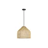 Immax 08264L - Luster na sajli PELO 1xE27/40W/230V, prečnik 40 cm, ratan