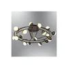 Opviq luster Stary 2842-18-24, LED 45 W, sivi