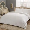 Tac Set posteljine Basic, Satenski, 200x220cm, Beli