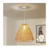 Brilagi - LED luster na sajli CERIA BOHO 1xE27/40W/230V, prečnik 50 cm, braon