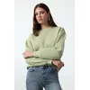 Trendyol Milla ženski duks TWOAW24sw00101, Mint-Zelena