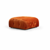 ATELIER DEL SOFA Tabure Bubble Pouffe Orange
