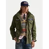 Polo Ralph Lauren Prehodna jakna svetlo bež / mornarska / zelena