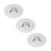 Philips - KOMPLET 3x prigušiva ugradna LED svetiljka DIVE LED/5W/230V 2700K