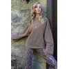Trend Alacati Stili Ženska bluza Alc-X14434, Braon