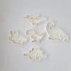 KREATIVNI SLATKIŠI Set modli za kolače Dinosaurusi, 5 komada, Beli