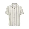 Only & Sons Srajca ONSTREV kremna/kit/oliva/temno zelena