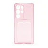 Futrola Clear Wallet za Samsung S25 Ultra, Roze
