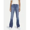 ONLY Jeans hlače Blush 15223514 Modra Flared Fit