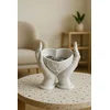 Aberto Design Dekorativni predmet Heart, 16,5x12,5x17,5 cm, Beli
