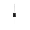 RACCIO ZIDNA LAMPA LED 11W/3000K/500lm/IP20/CRNA