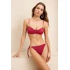 Trendyol Milla Ženski kupaći kostim Tbess26Bt00020, Bordo