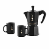 BIALETTI Kafetiera SET MOKA + SKODELICE - Za 6 skodelic