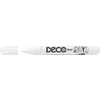 Barvni marker, 2-4 mm, ICO Decomarker, bel