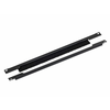 19 prek panela 1U razdeljen horizontalno 350x21mm črna