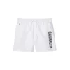Calvin Klein Underwear Kratke kopalne hlače CALVIN KLEIN MEDIUM DRAWSTRING Costumi da bagno bela