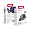 FORCELL Avtomobilski polnilnik Forcell F-Energy Alu 2 x USB-C + USB-A QC 4.0 PD SFC 2.0 3 A 85 W, siva