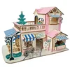 Čarolijashop 3d drvena slagalica - Romantični caffe bar ( 303)